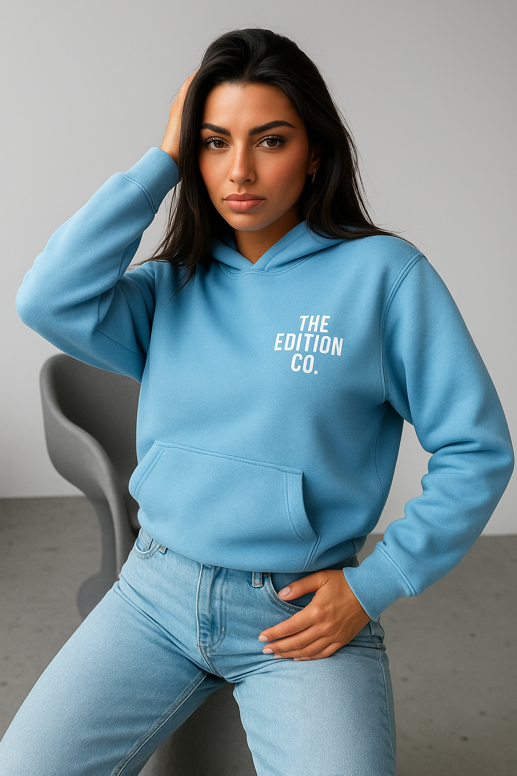 1st Edition Sky Blue Hoodie